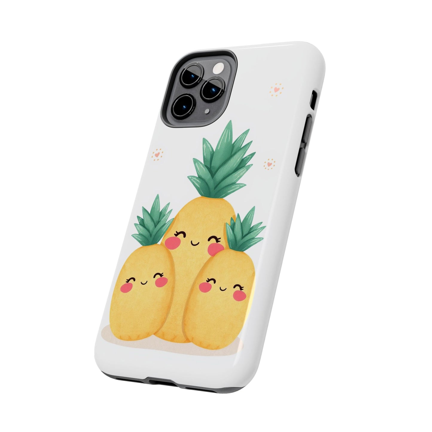 Cute Pineapple Tough Phone Cases | Fun Gift for Pineapple Lovers | Summer Vibes | Durable Phone Protection | Quirky Phone Accessory