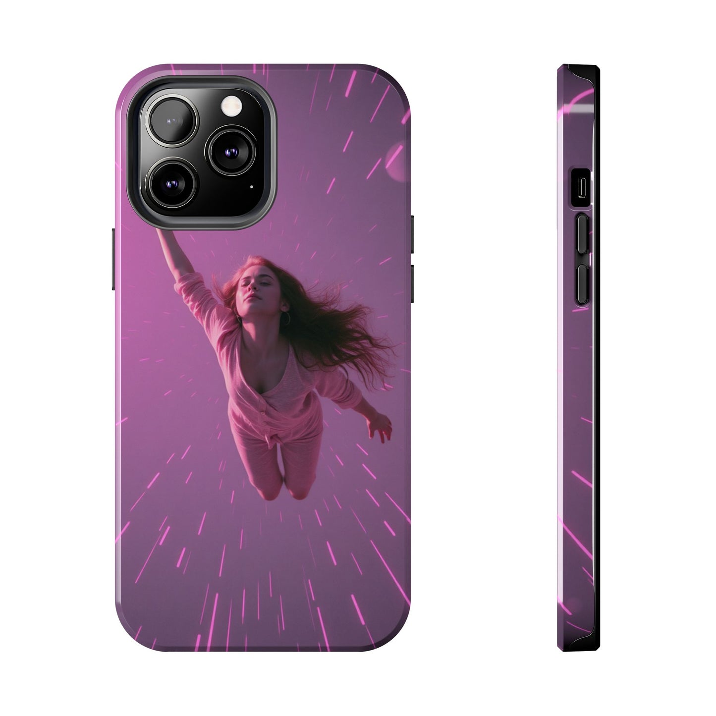 Inspirational Tough Phone Case - Cosmic Dreamer Design
