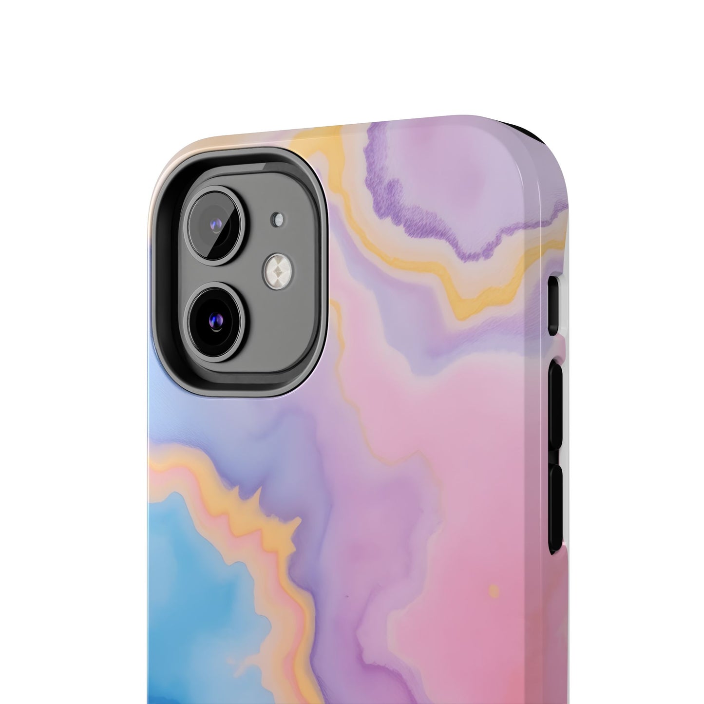 Watercolor Abstract Colors Tough Phone Case - Protective Cover for iPhone