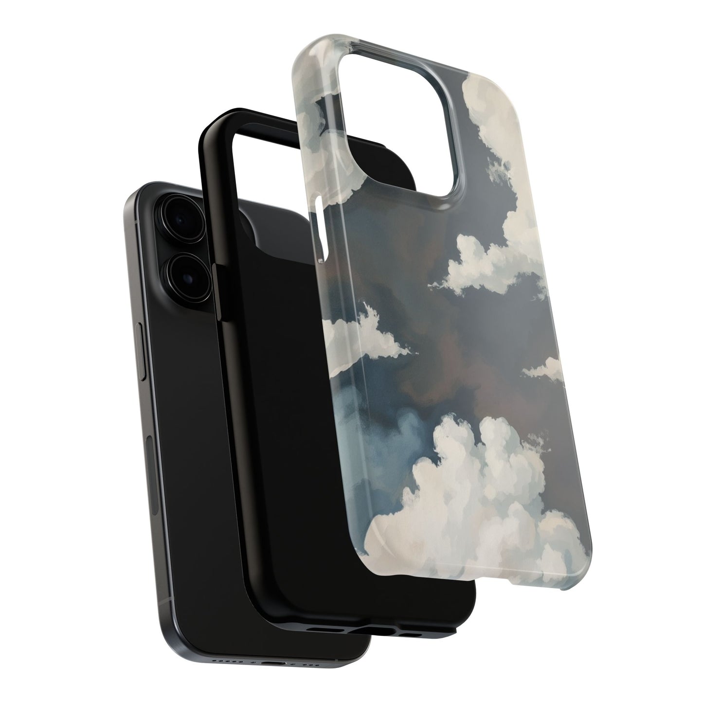 Sky Cloud Phone Case, Tough iPhone Cover, Aesthetic Tech Accessories, Gift for Him/Her, Unique Cell Phone Protectors