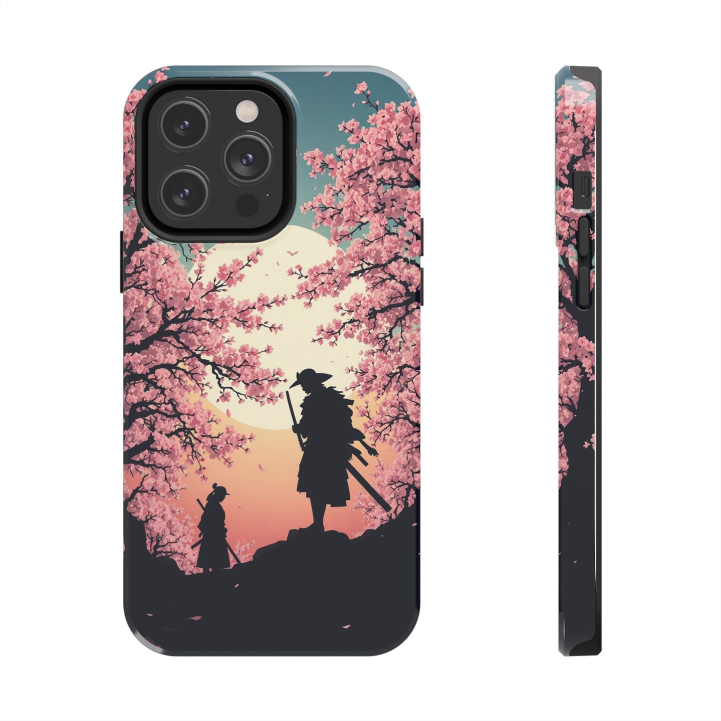 Cherry Blossom Samurai Tough Phone Case