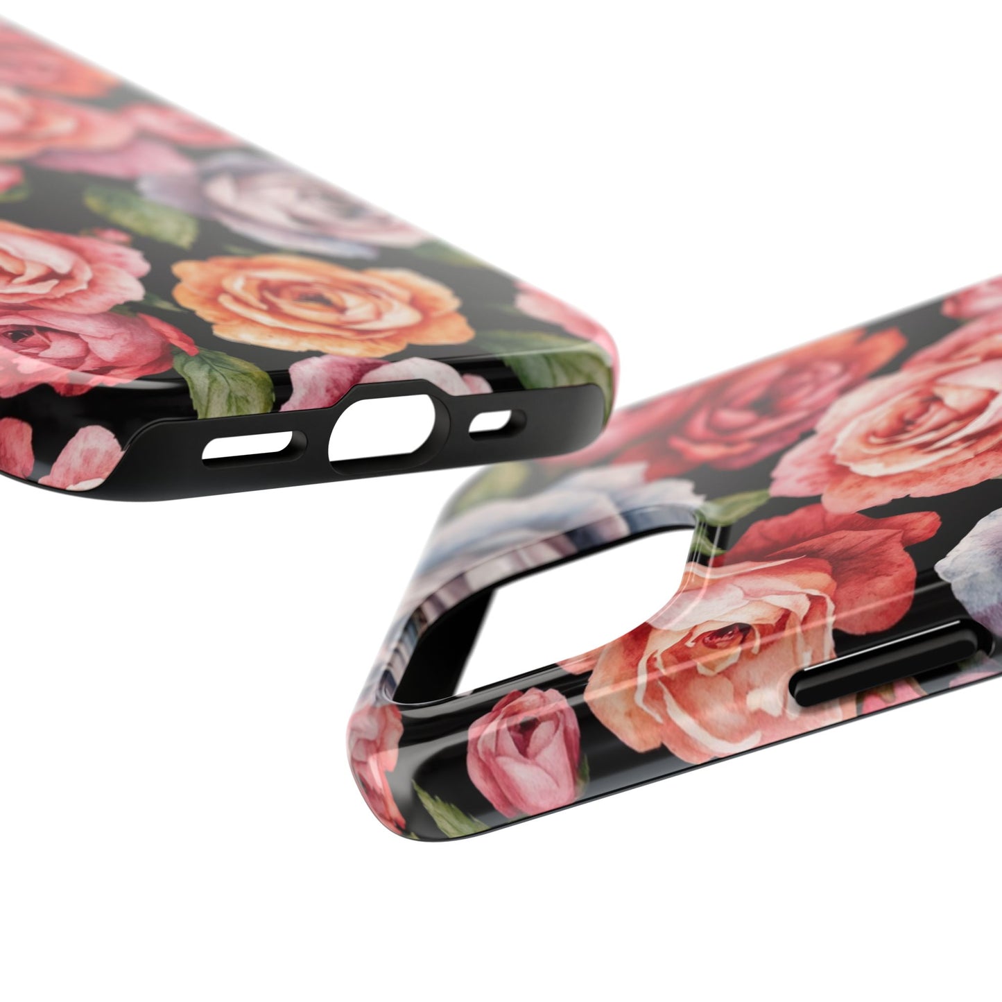 Elegant Floral Tough Phone Case - Perfect for Nature Lovers - for iPhone