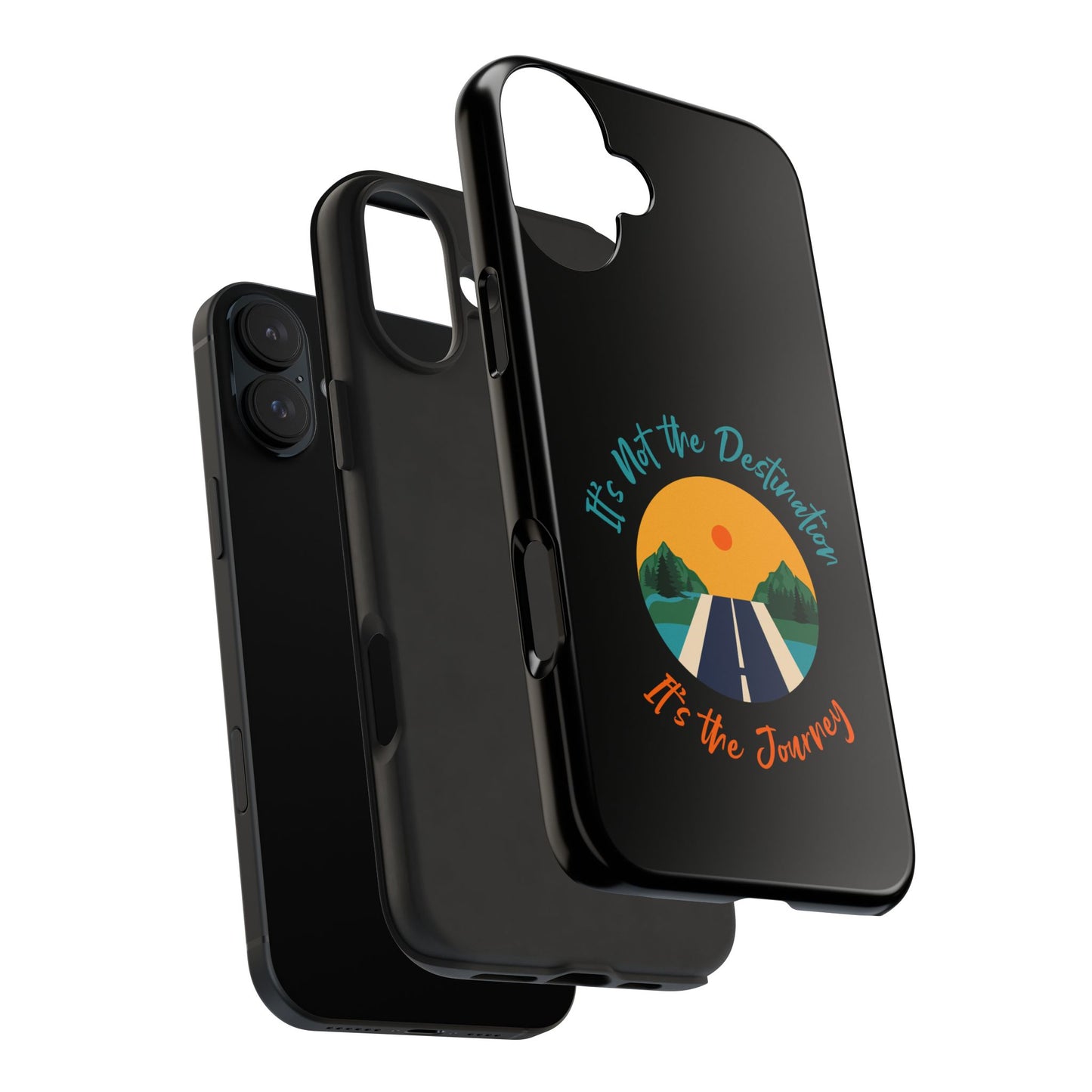 Adventure Quote Phone Case - 'It's Not the Destination, It's the Journey' - for iPhone