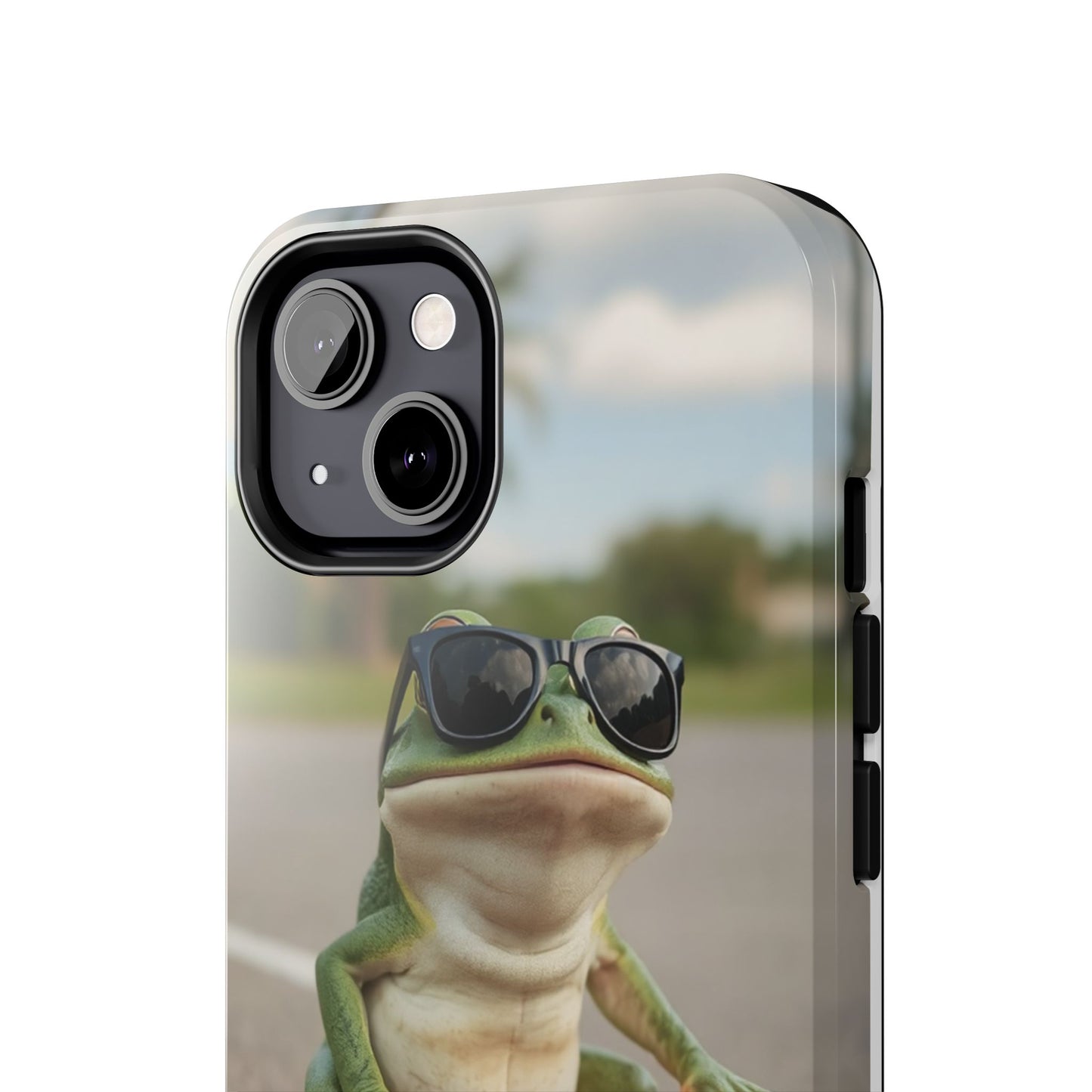 Cool Frog Skateboard Phone Case - Tough and Stylish Protection