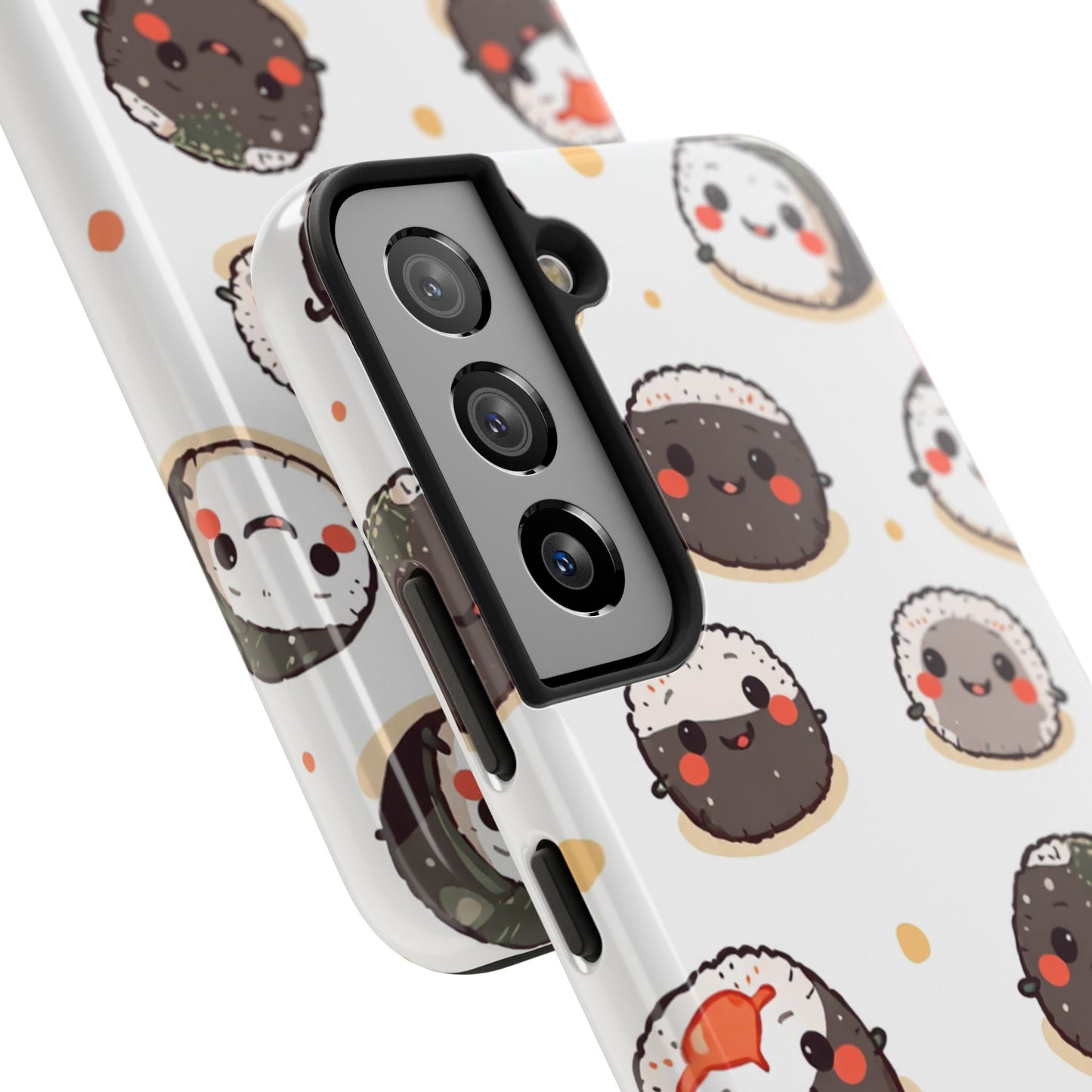 Cute Sushi Tough Phone Case - Kawaii Design for Food Lovers