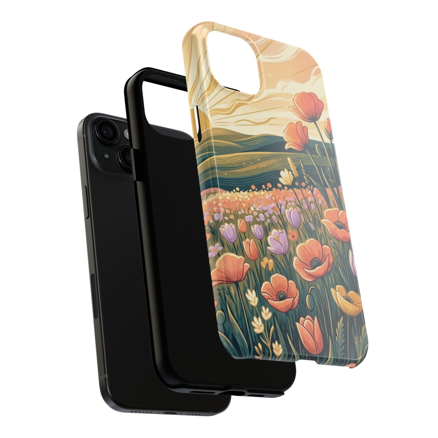 Floral Sunrise iPhone Case — Land of Flowers Design