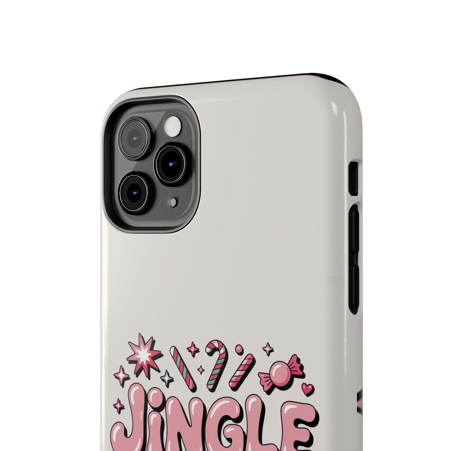 Jingle Babe Tough Phone Case - Festive Holiday Protection for Your iPhone