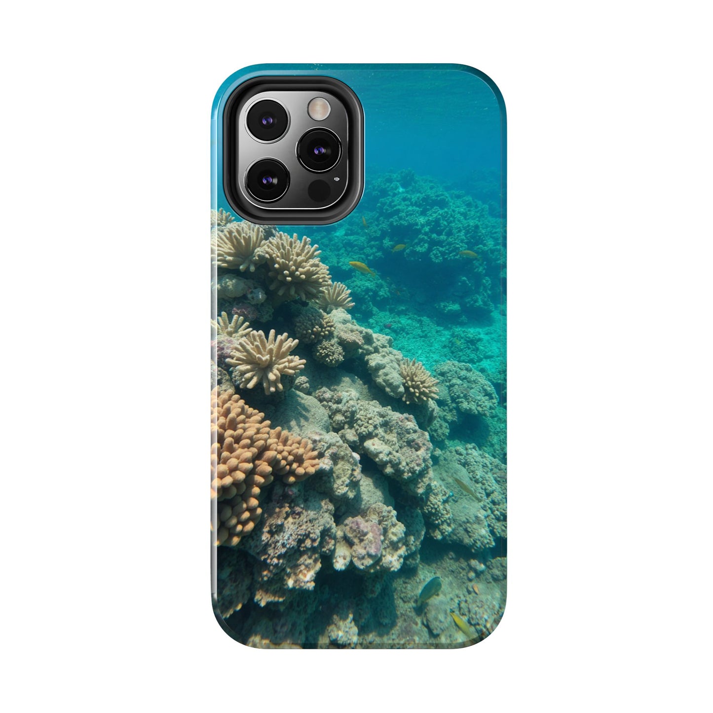 Coral Reef Tough Phone Case - Ocean Vibes Protection for Adventure Lovers