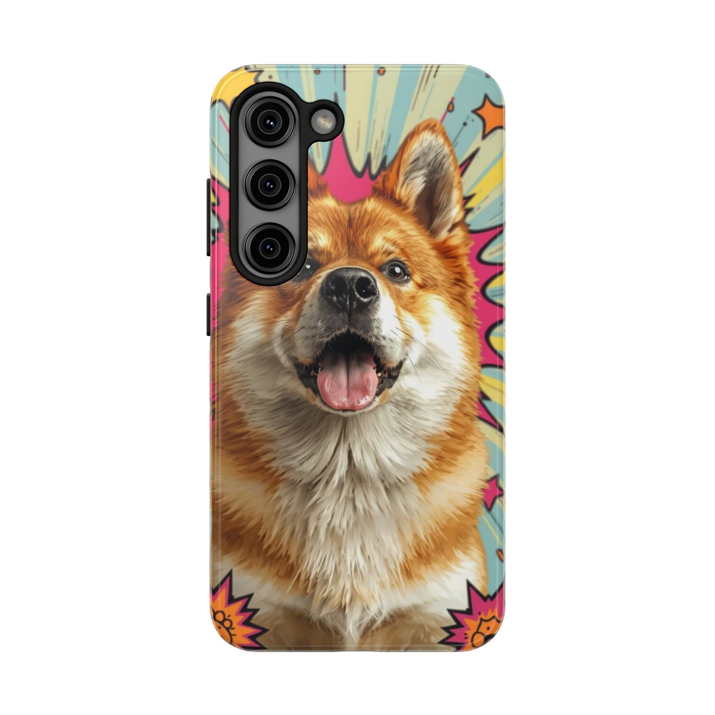Playful Dog Tough Phone Case - Durable & Stylish Pet Lover Gift