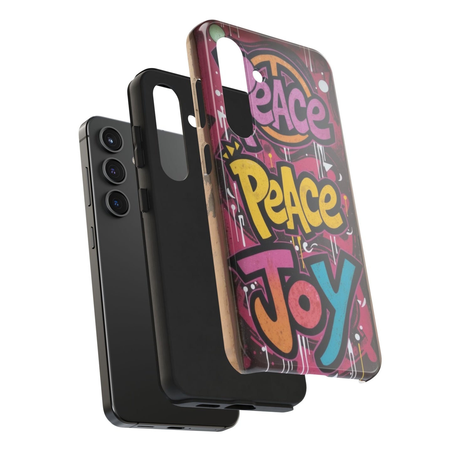 Colorful Peace Joy Tough Phone Case