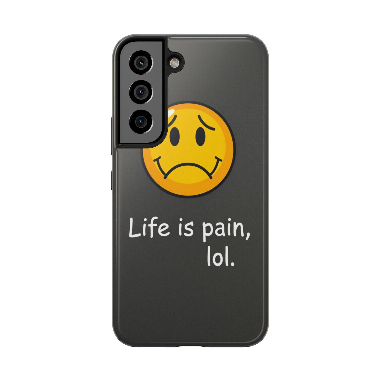 Life is Pain Tough Phone Case - Trendy Design for Smartphone Protection