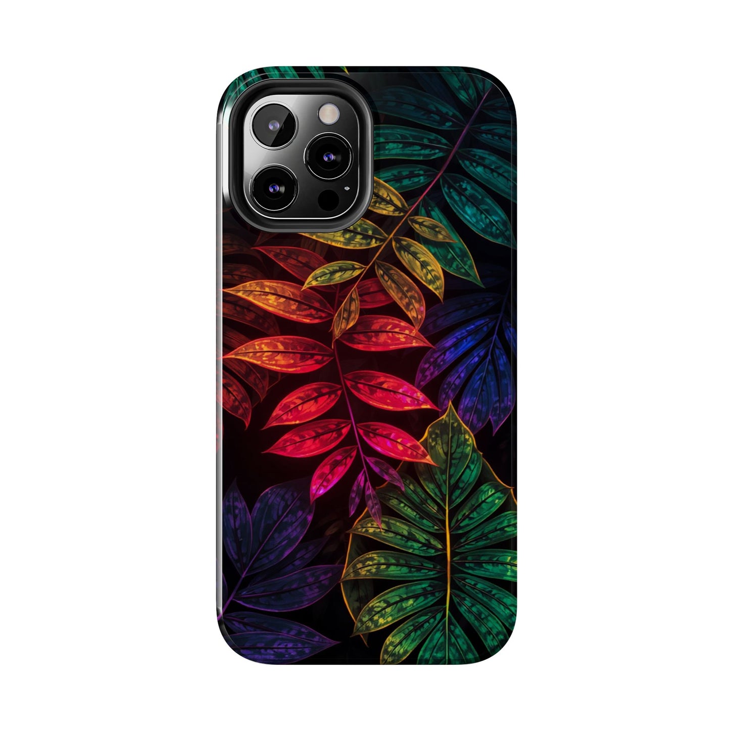 Vibrant Tropical Leaf Tough Phone Case