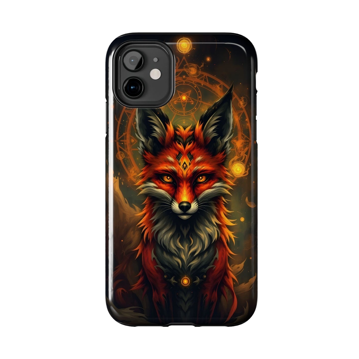 Mystical Fox Tough Phone Case - Durable Protection with Enchanting Design - for iPhone