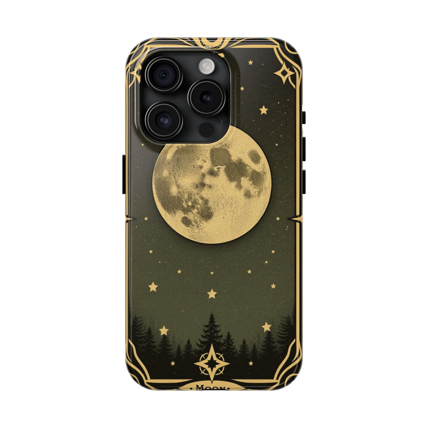 Celestial Moon Phone Case - Tough & Stylish for Star Lovers