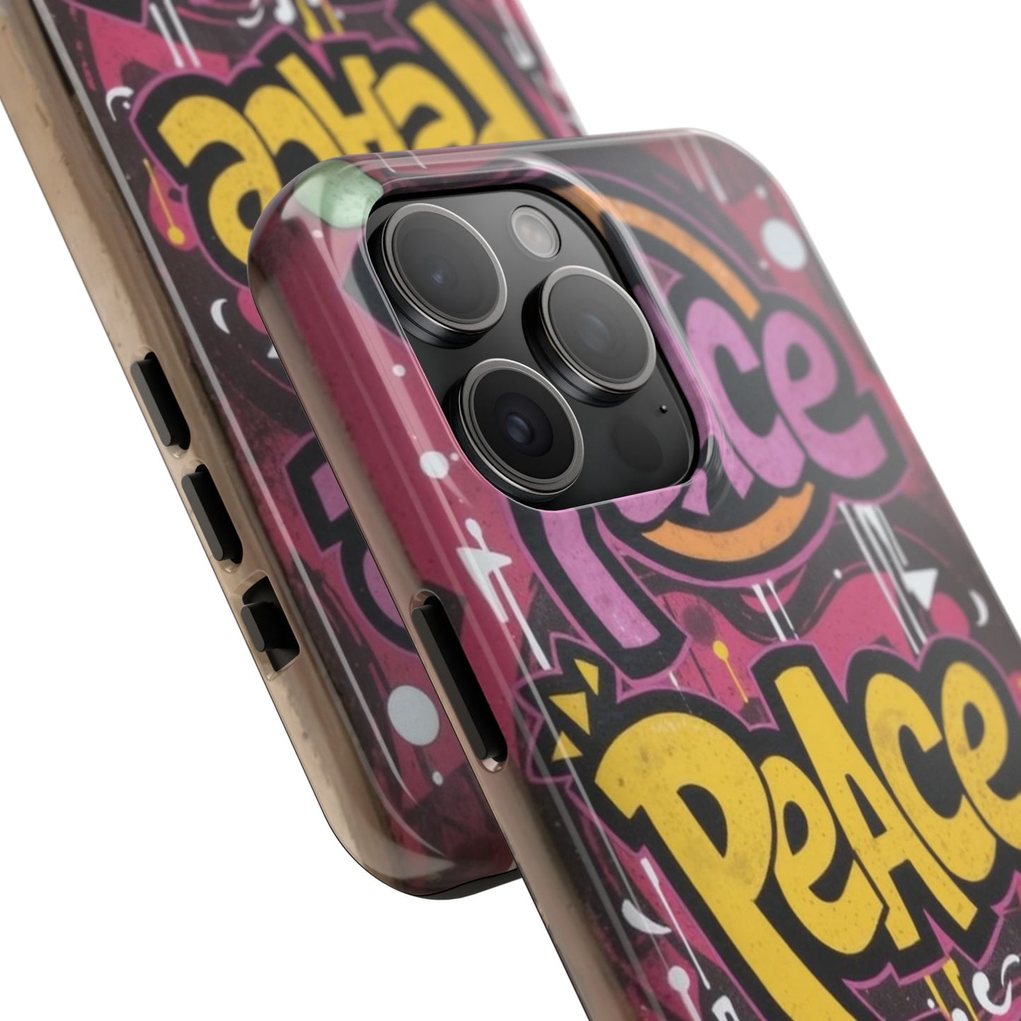 Colorful Peace Joy Tough Phone Case