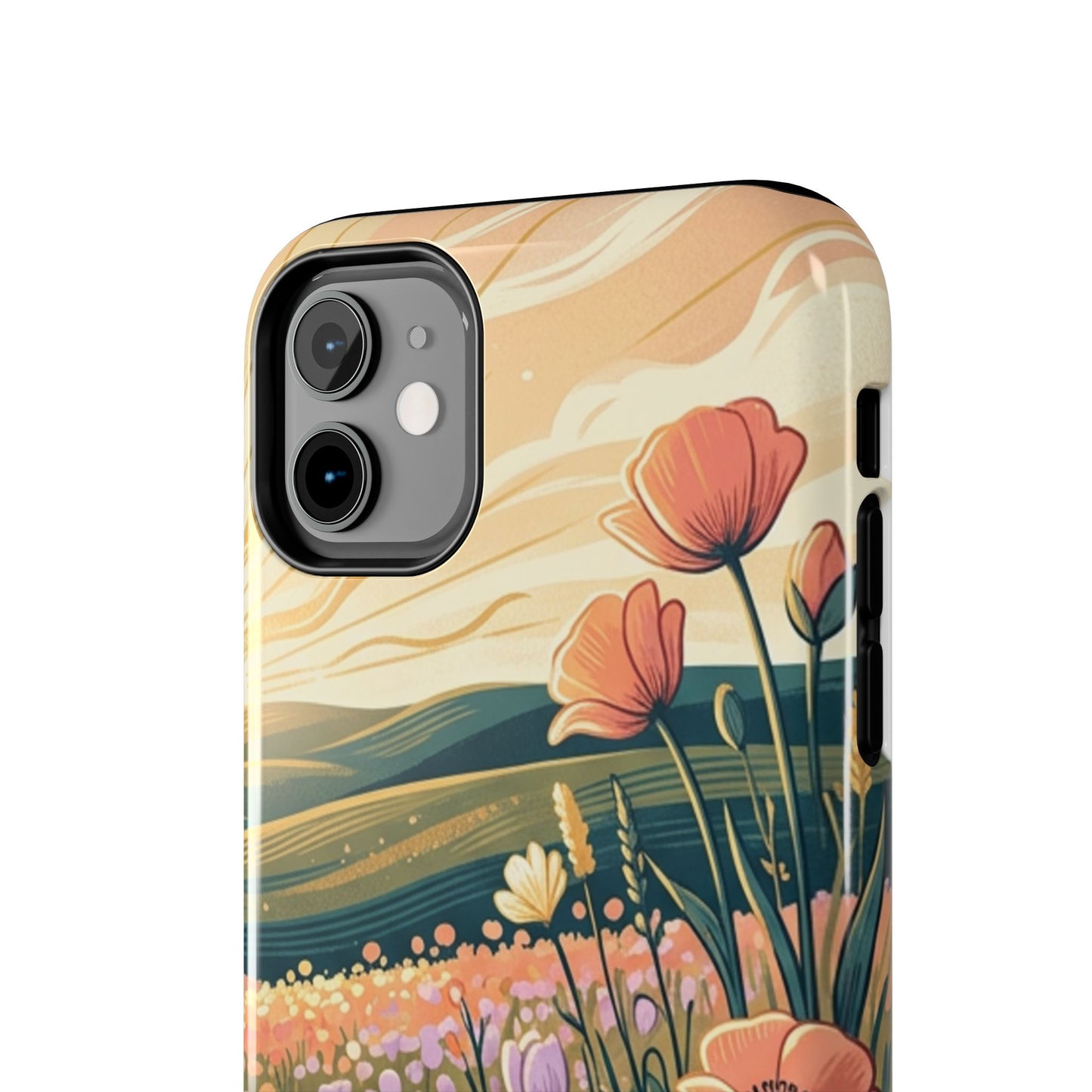 Floral Sunrise iPhone Case — Land of Flowers Design