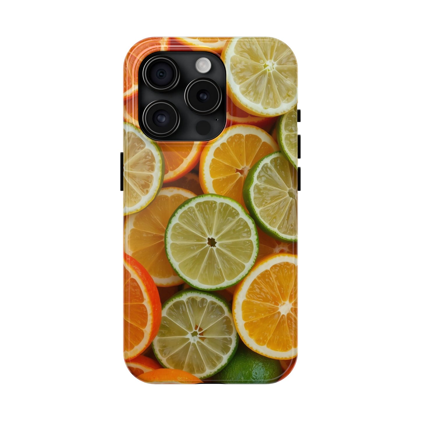 Citrus Slice Tough Phone Case – Vibrant Fruit Design for Summer Fun