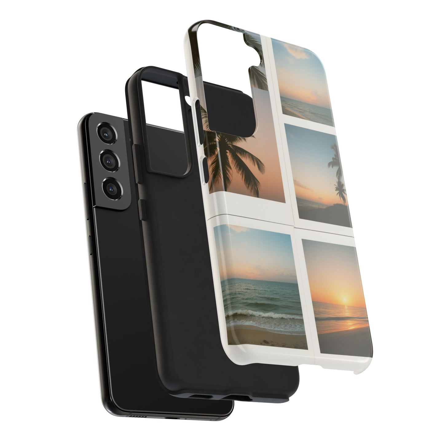 Tropical Sunset Tough Phone Case - Beach Vibes for Summer Adventures