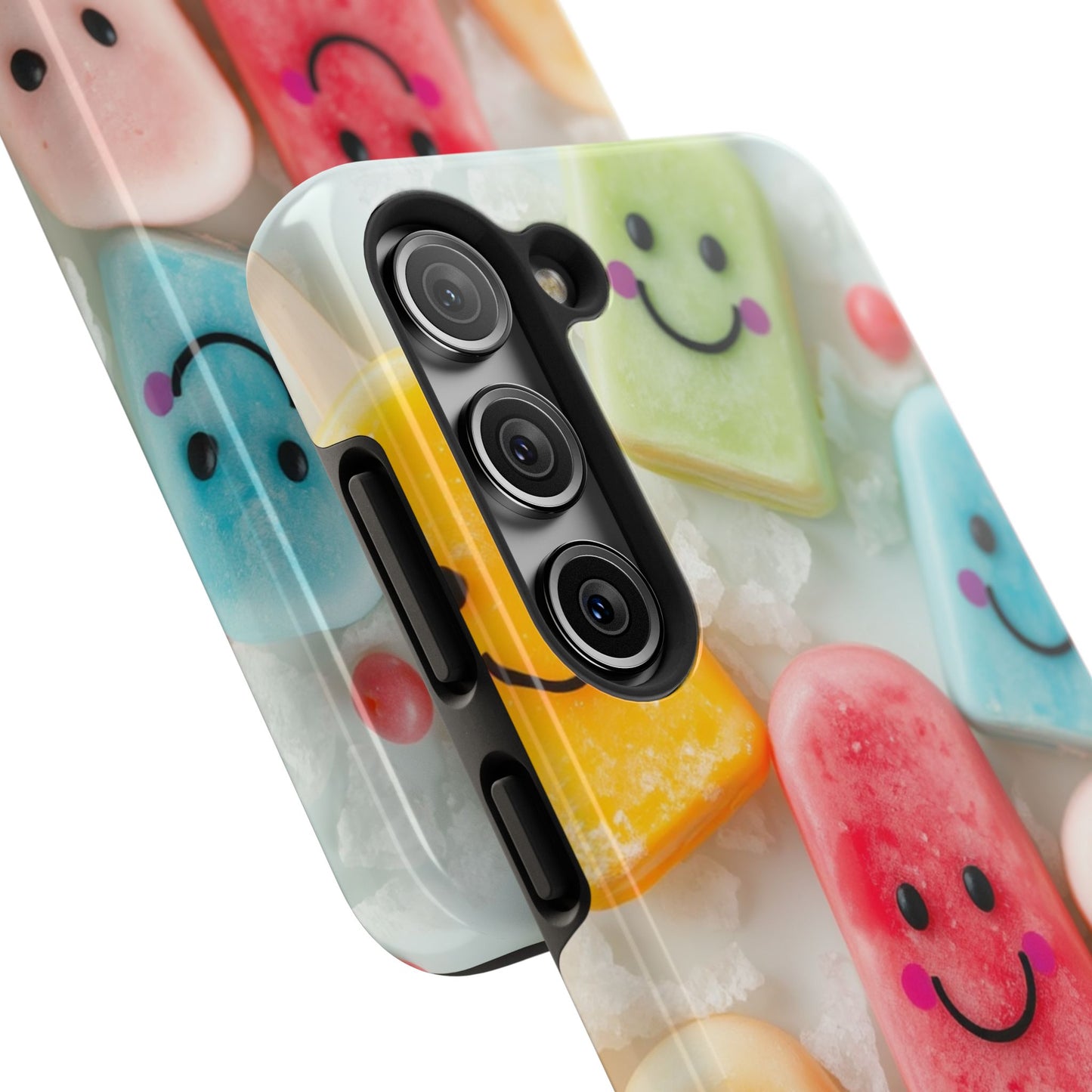 Cute Smile Popsicle Tough Phone Case - Fun Protection for Your Device