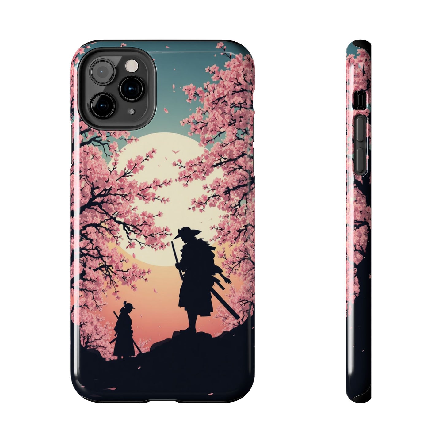 Cherry Blossom Samurai Tough Phone Case