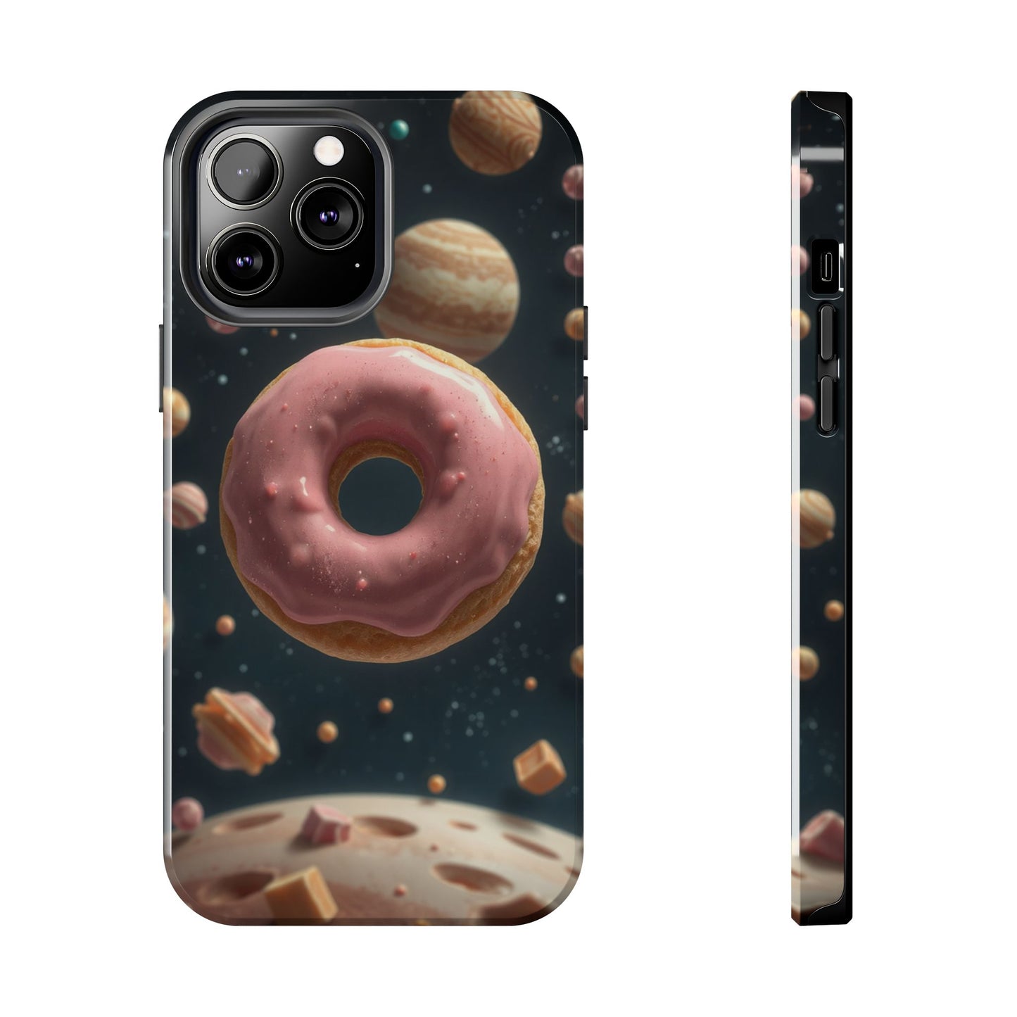 Galaxy Donut Tough Phone Case - Durable & Stylish Protective Cover