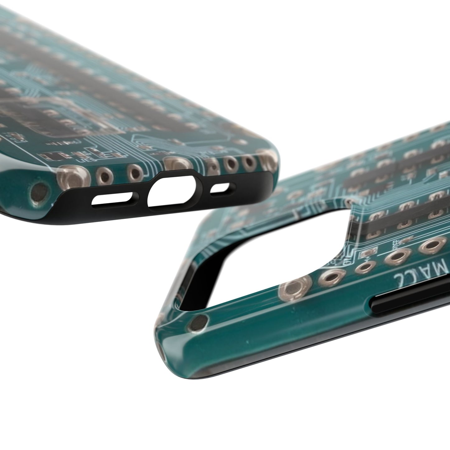 Old Circuits Design Tough Phone Case - for iPhone