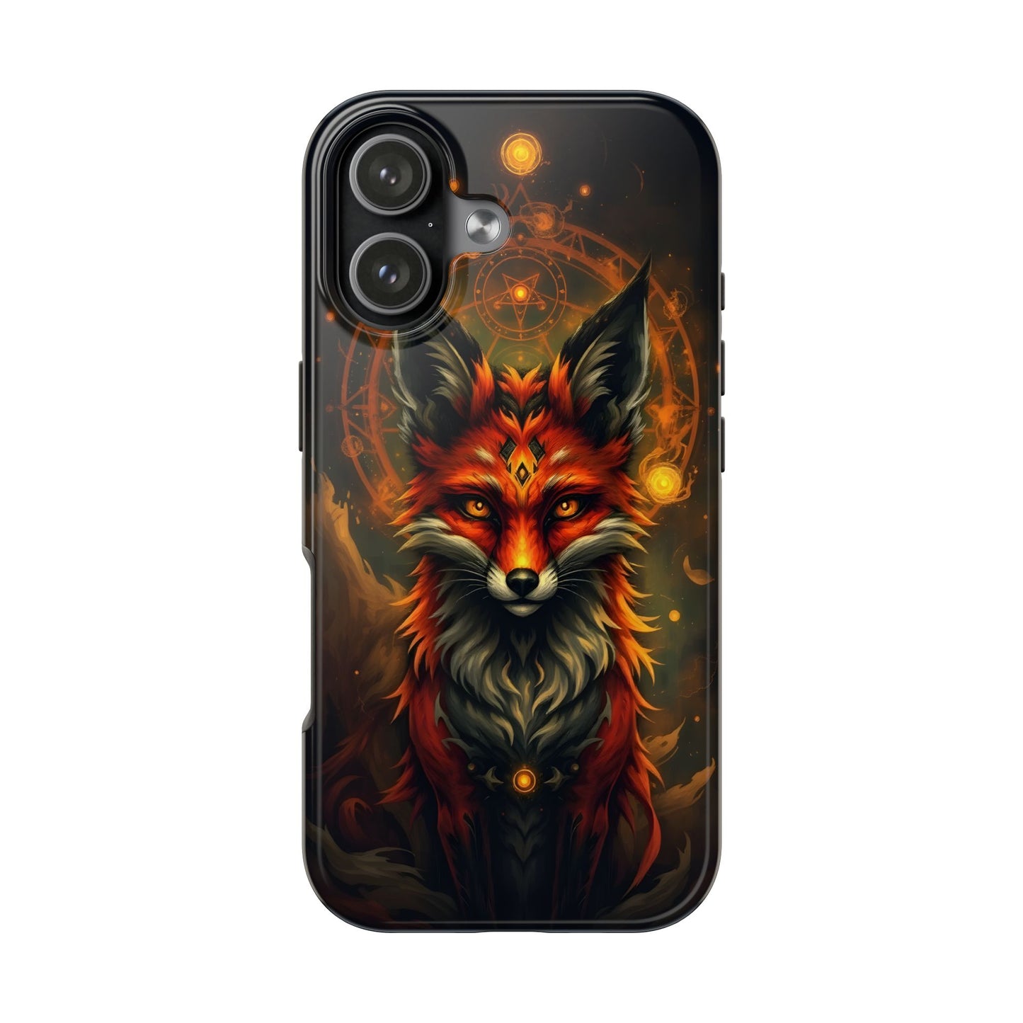 Mystical Fox Tough Phone Case - Durable Protection with Enchanting Design - for iPhone
