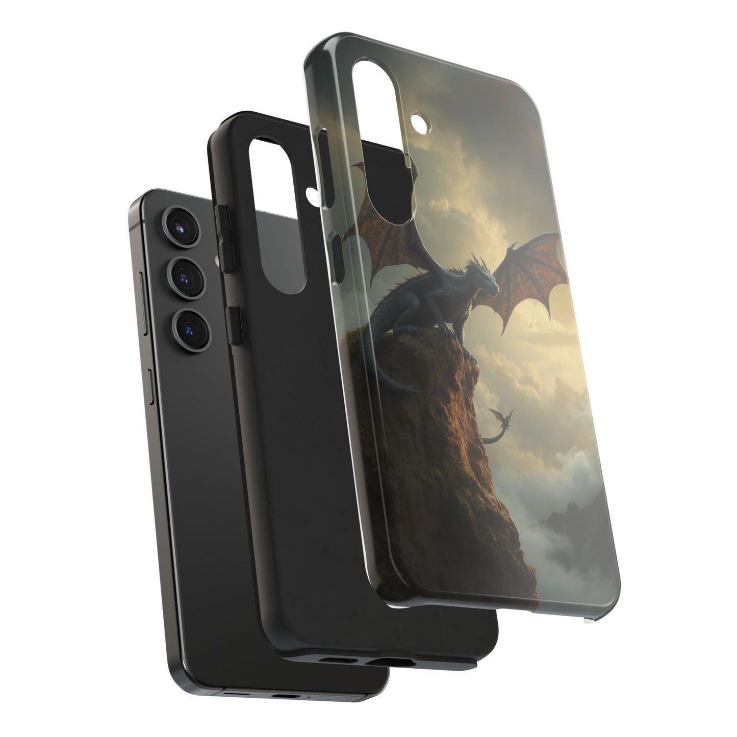 Dragon Fantasy Tough Phone Case - Durable Protection for Adventurers