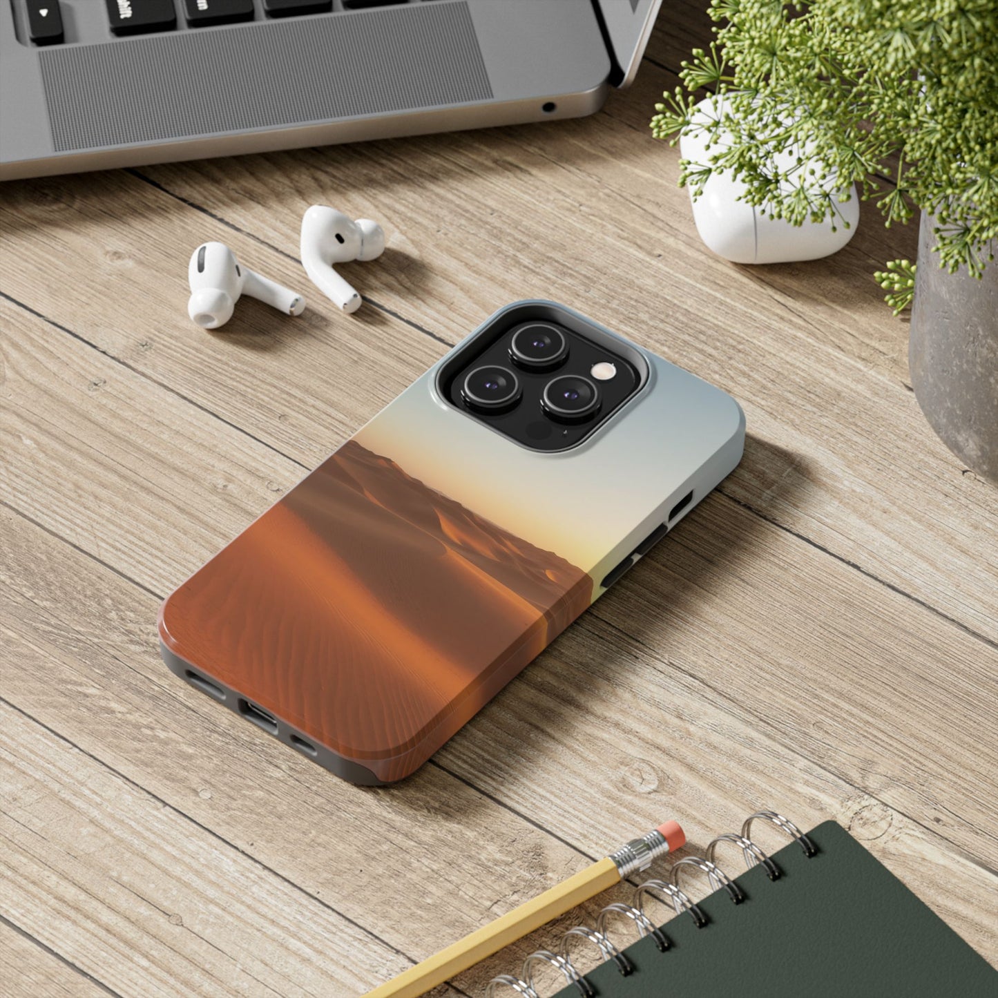 Desert Sunset Tough Phone Case - Durable Protection with Scenic Desert Design