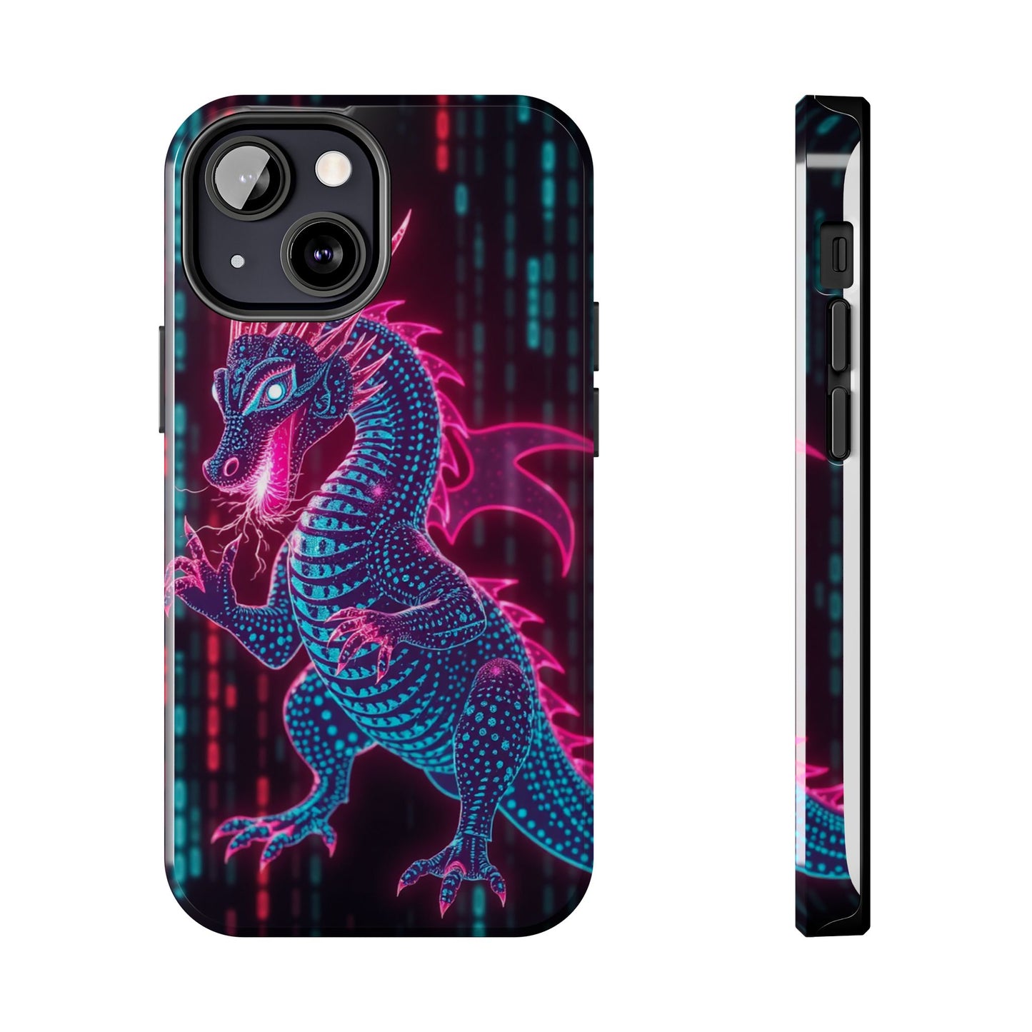 Electrifying Dragon Phone Case - Tough, Stylish Protection for Fantasy Lovers