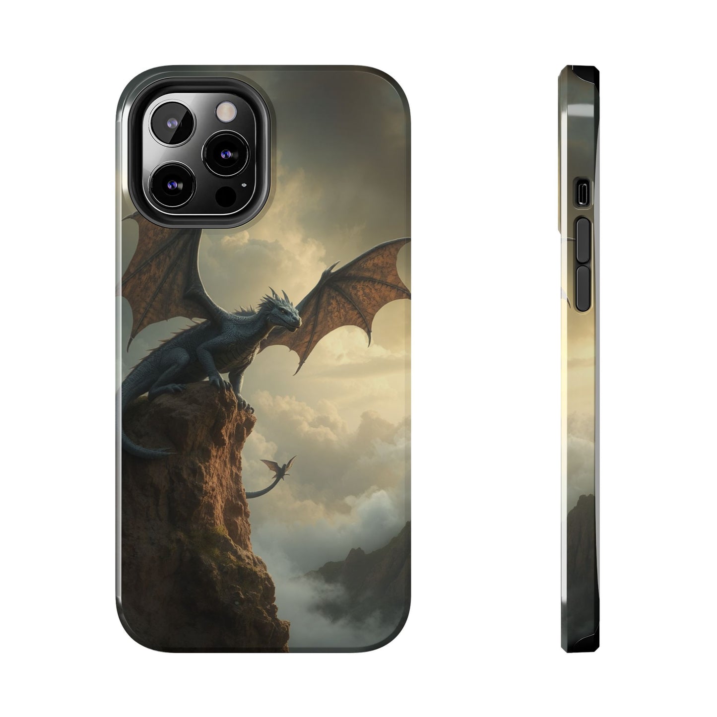 Dragon Fantasy Tough Phone Case - Durable Protection for Adventurers