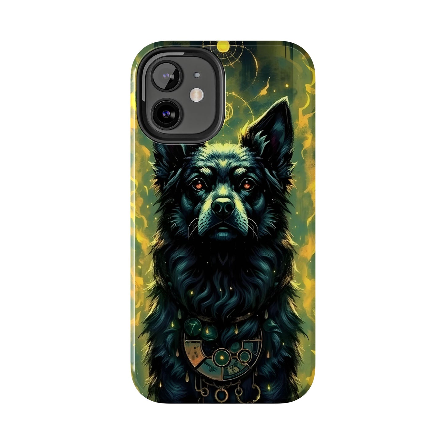 Mystical Dog Tribe Phone Case - Tough and Stylish for Pet Lovers - for iPhone