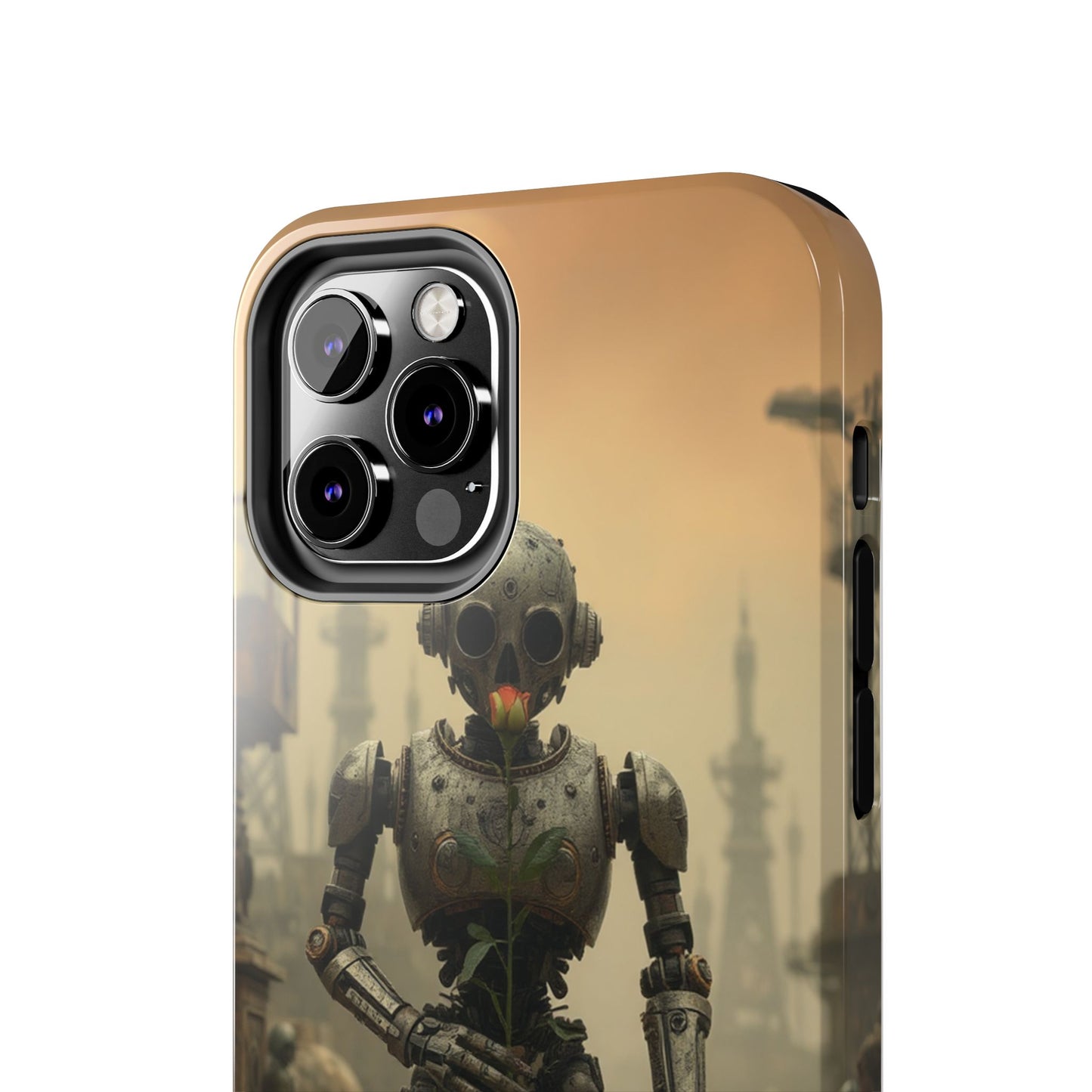 Robotic Sentinel Tough Phone Case - Durable Protector for Sci-Fi Lovers