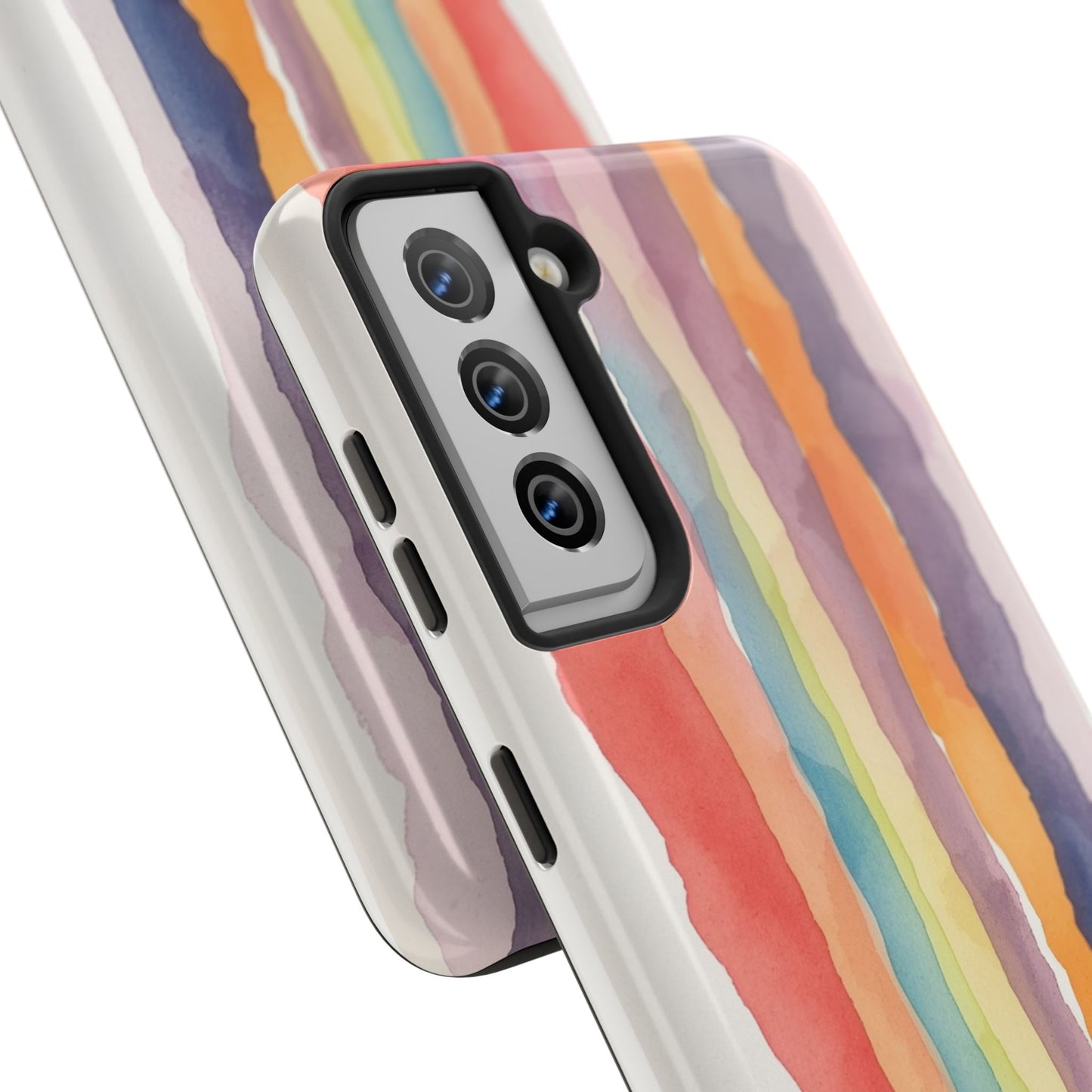 Colorful Watercolor Tough Phone Case - Stylish and Durable Cover for Creative Souls
