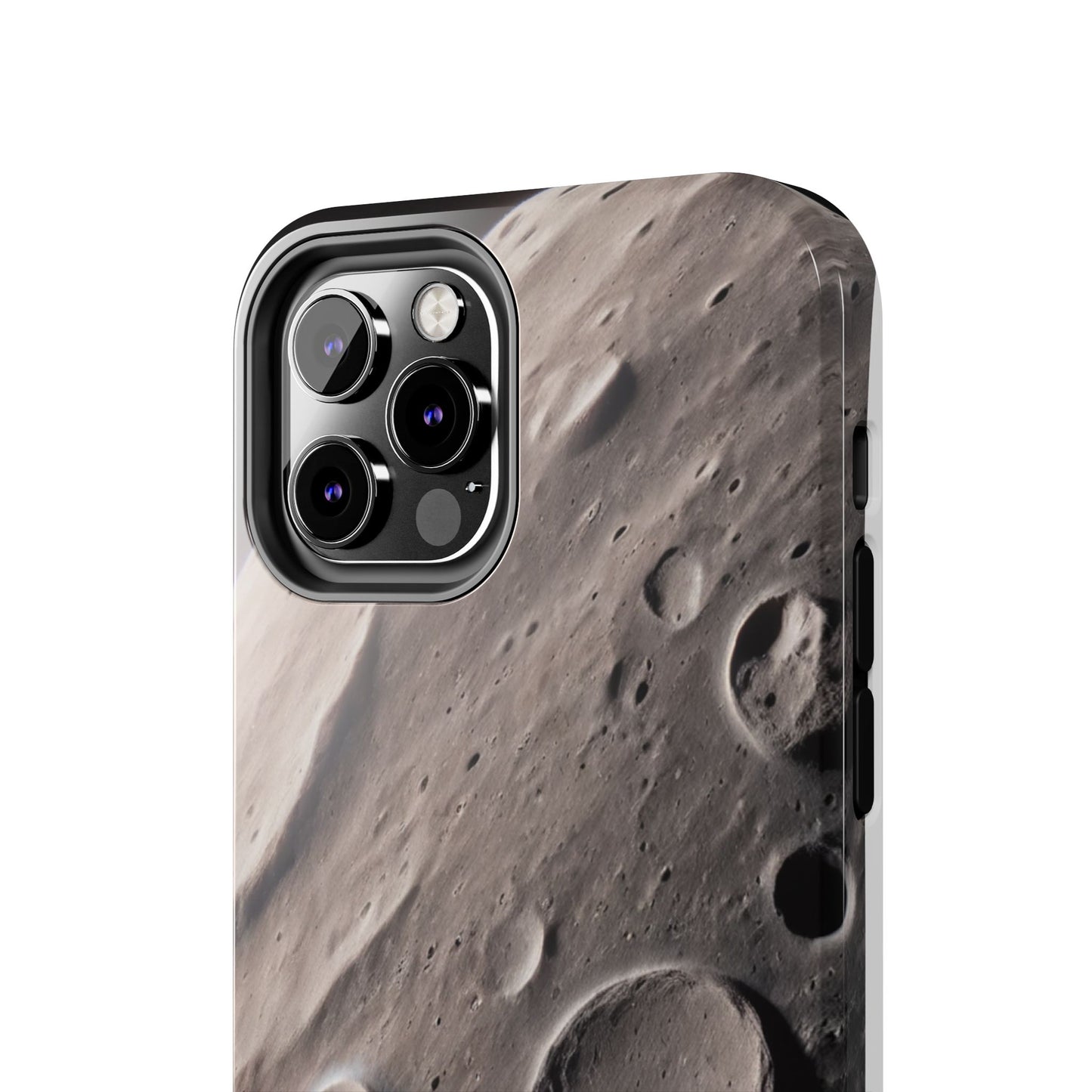 Celestial Moon Surface Tough Phone Case | Durable Space-Themed Design - for iPhone
