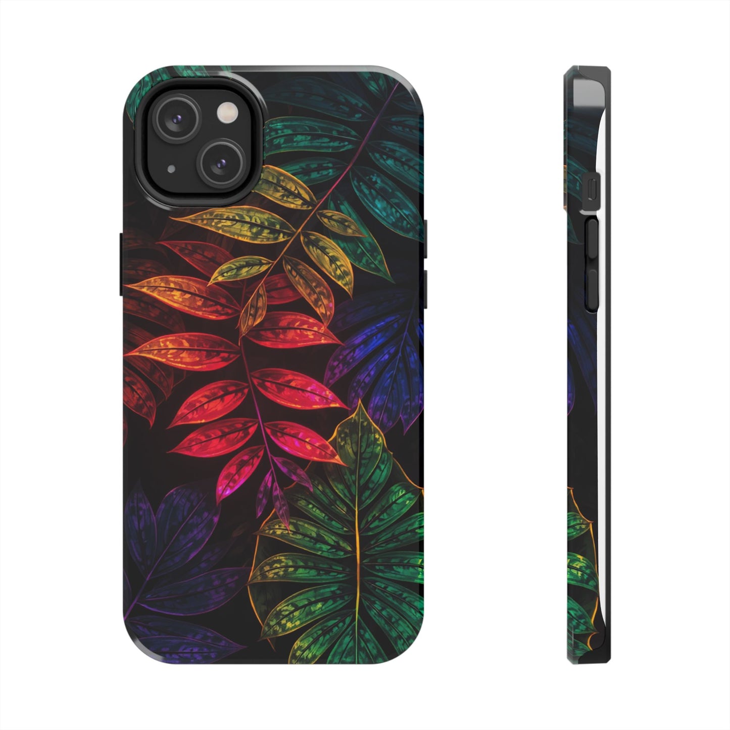 Vibrant Tropical Leaf Tough Phone Case