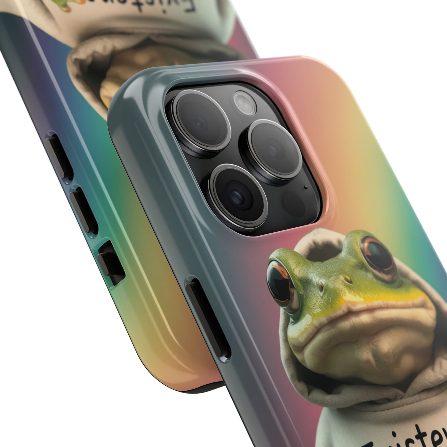 Existence is Pain Frog Phone Case - Tough & Stylish