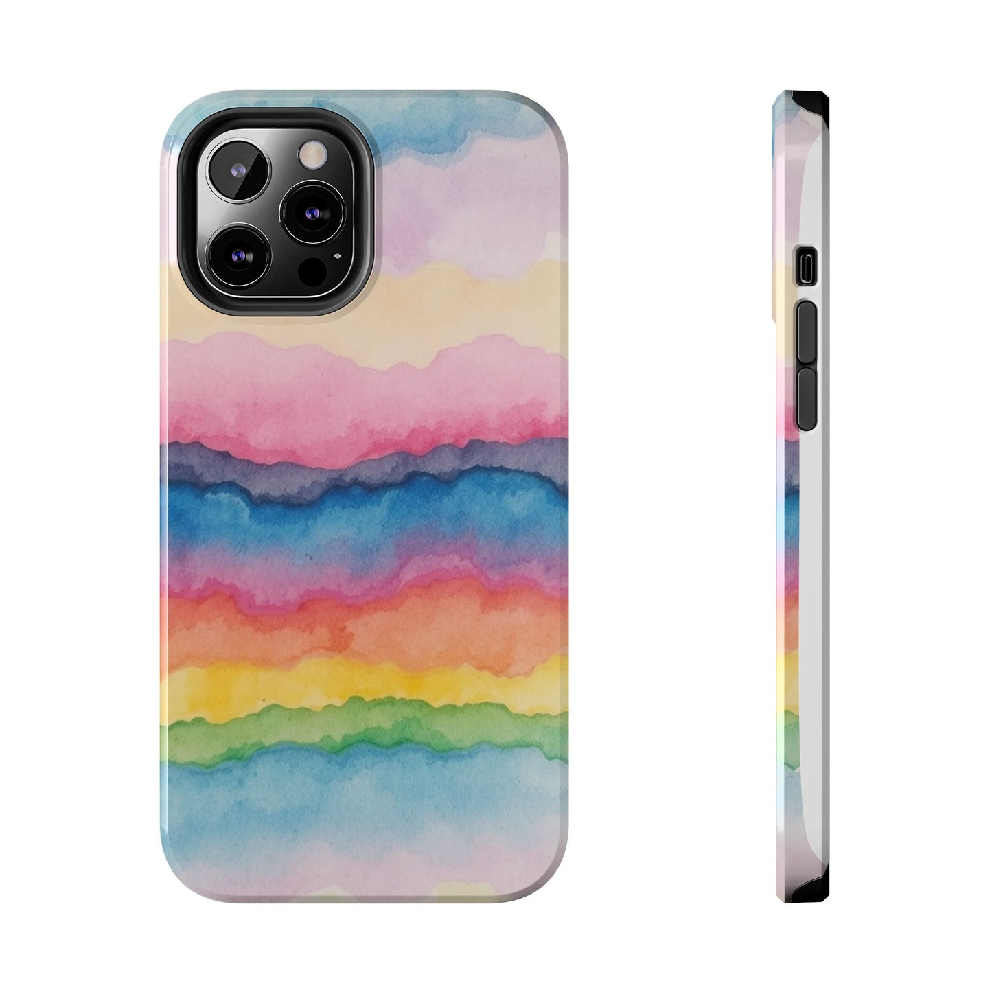 Vibrant Watercolor Phone Case - Tough & Stylish Protection
