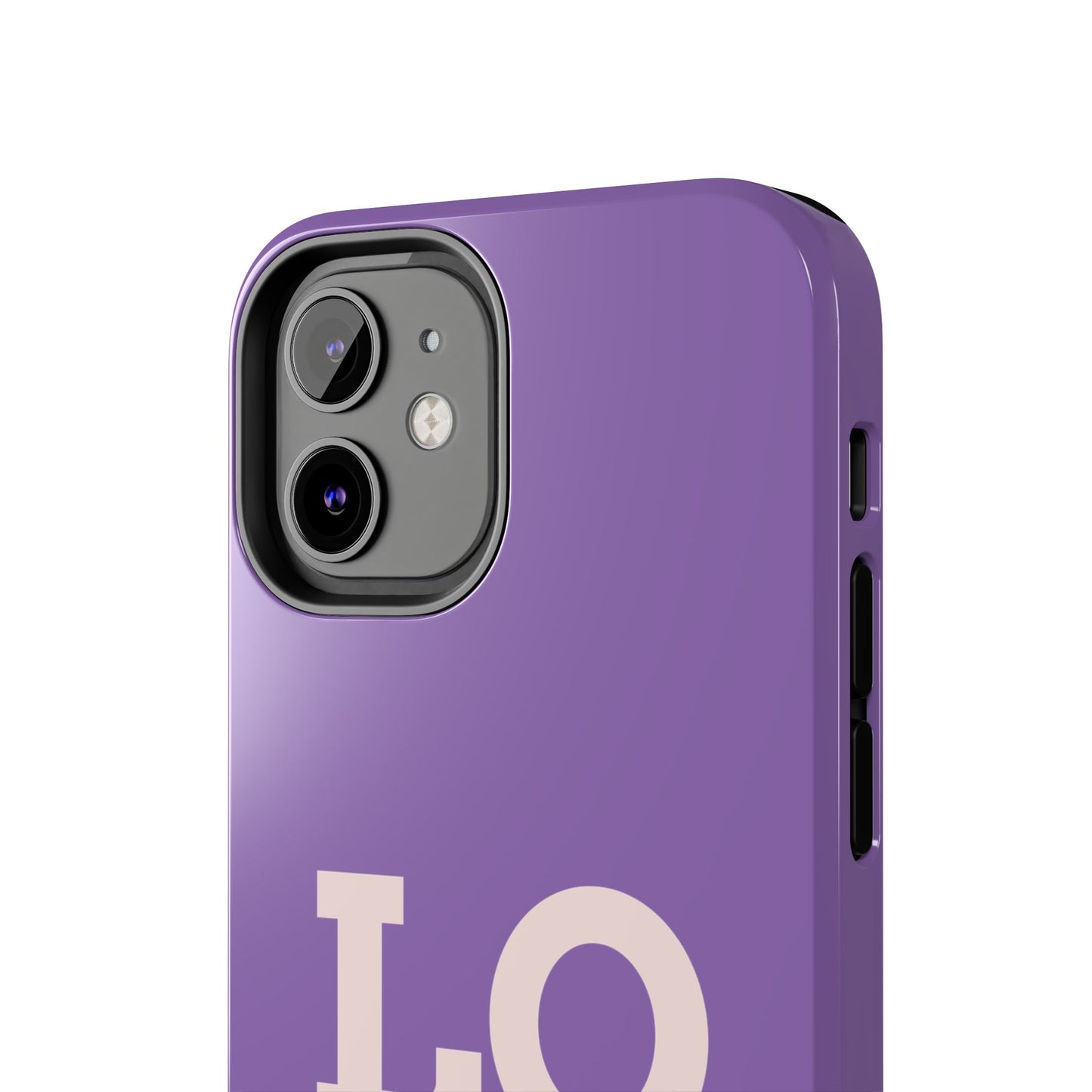 Purple Love Phone Case - Durable & Stylish Tough Case - for iPhone