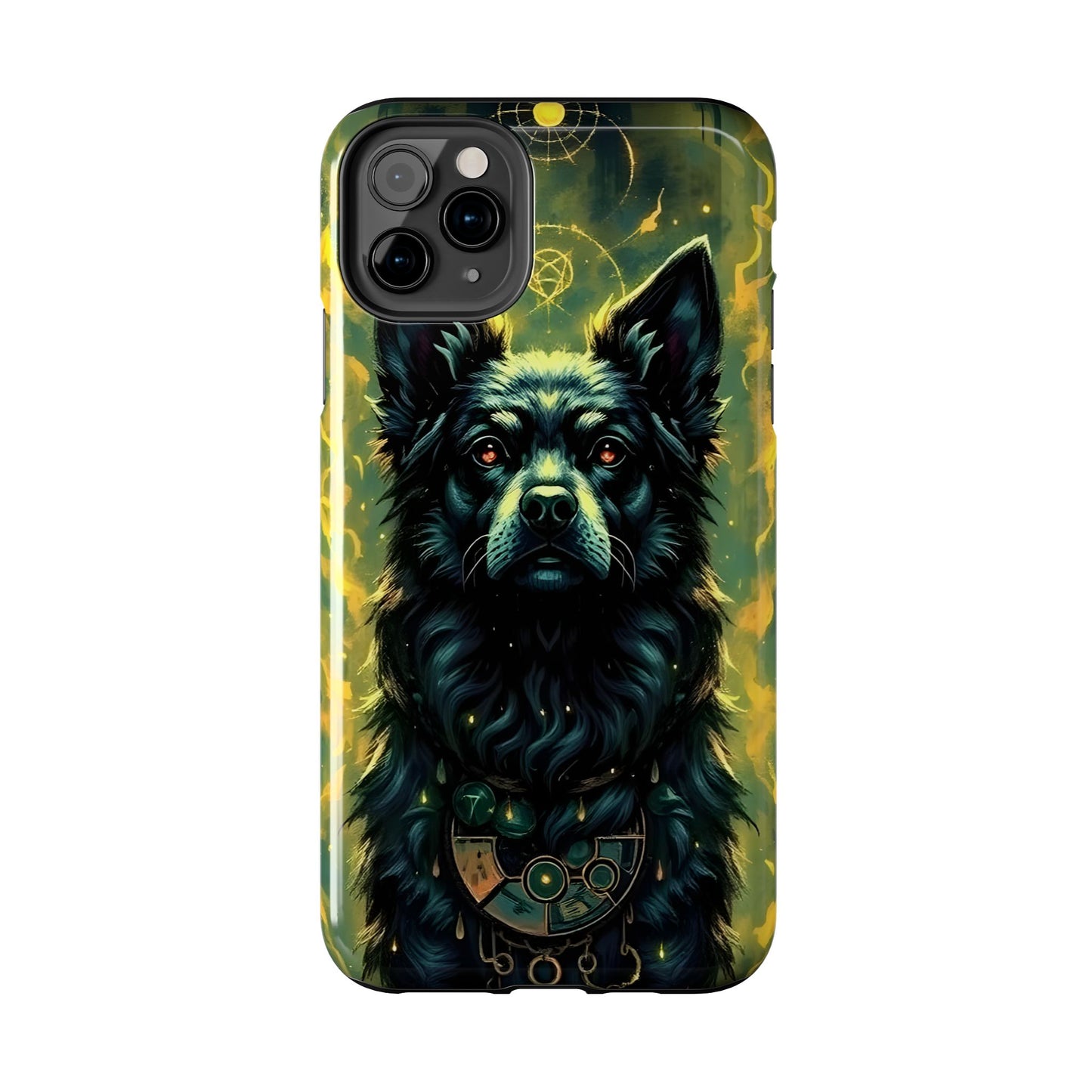 Mystical Dog Tribe Phone Case - Tough and Stylish for Pet Lovers - for iPhone