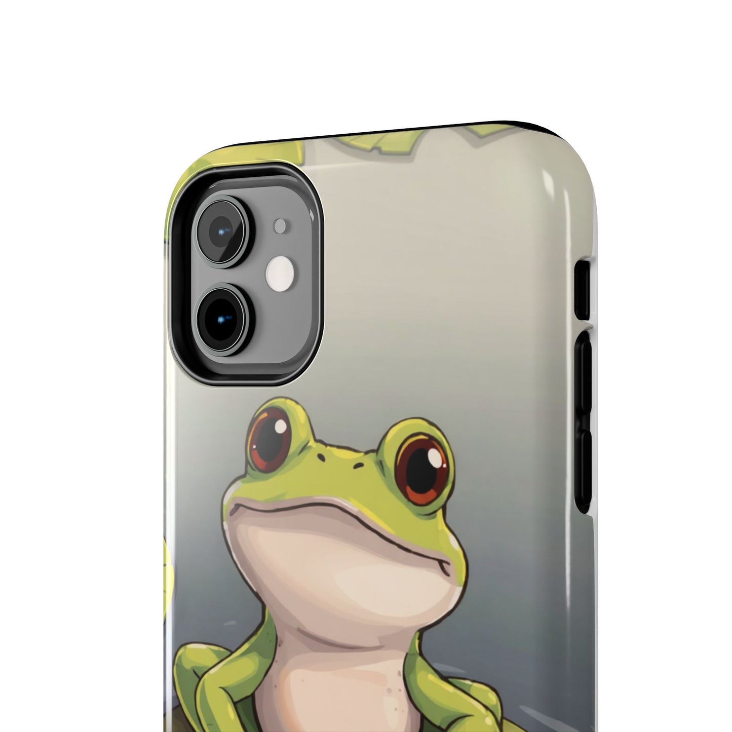 Cute Frog Tough Phone Case - Durable Protection with Nature Vibe