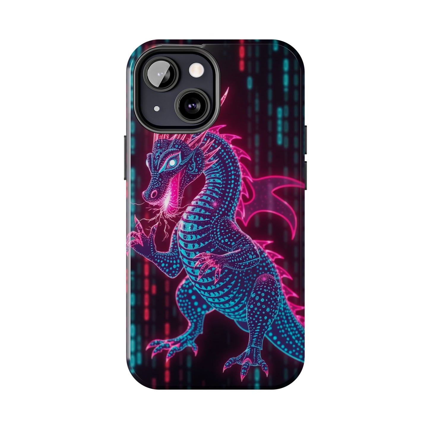 Electrifying Dragon Phone Case - Tough, Stylish Protection for Fantasy Lovers