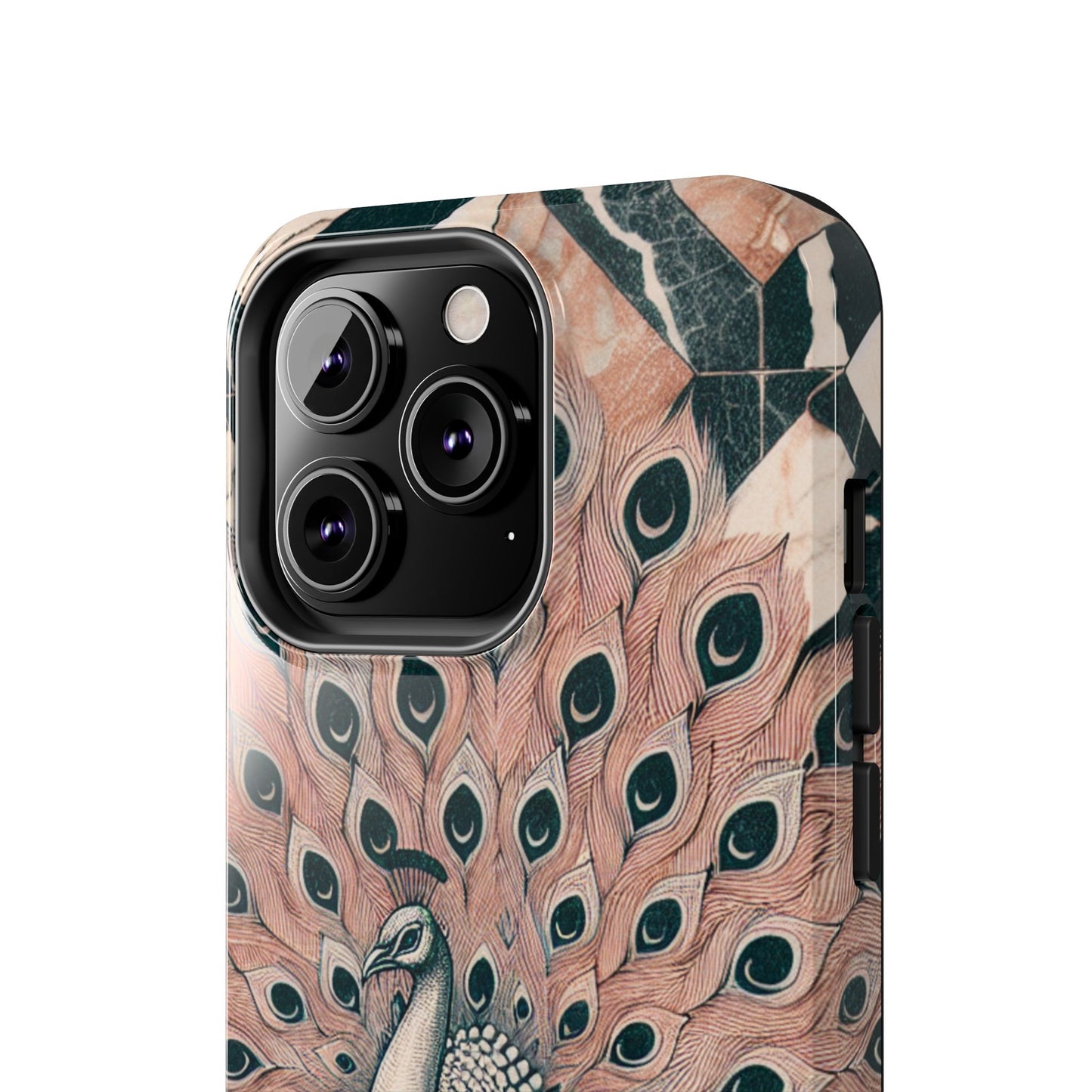 Peacock Tough Phone Case | Stylish & Durable Artwork - for iPhone