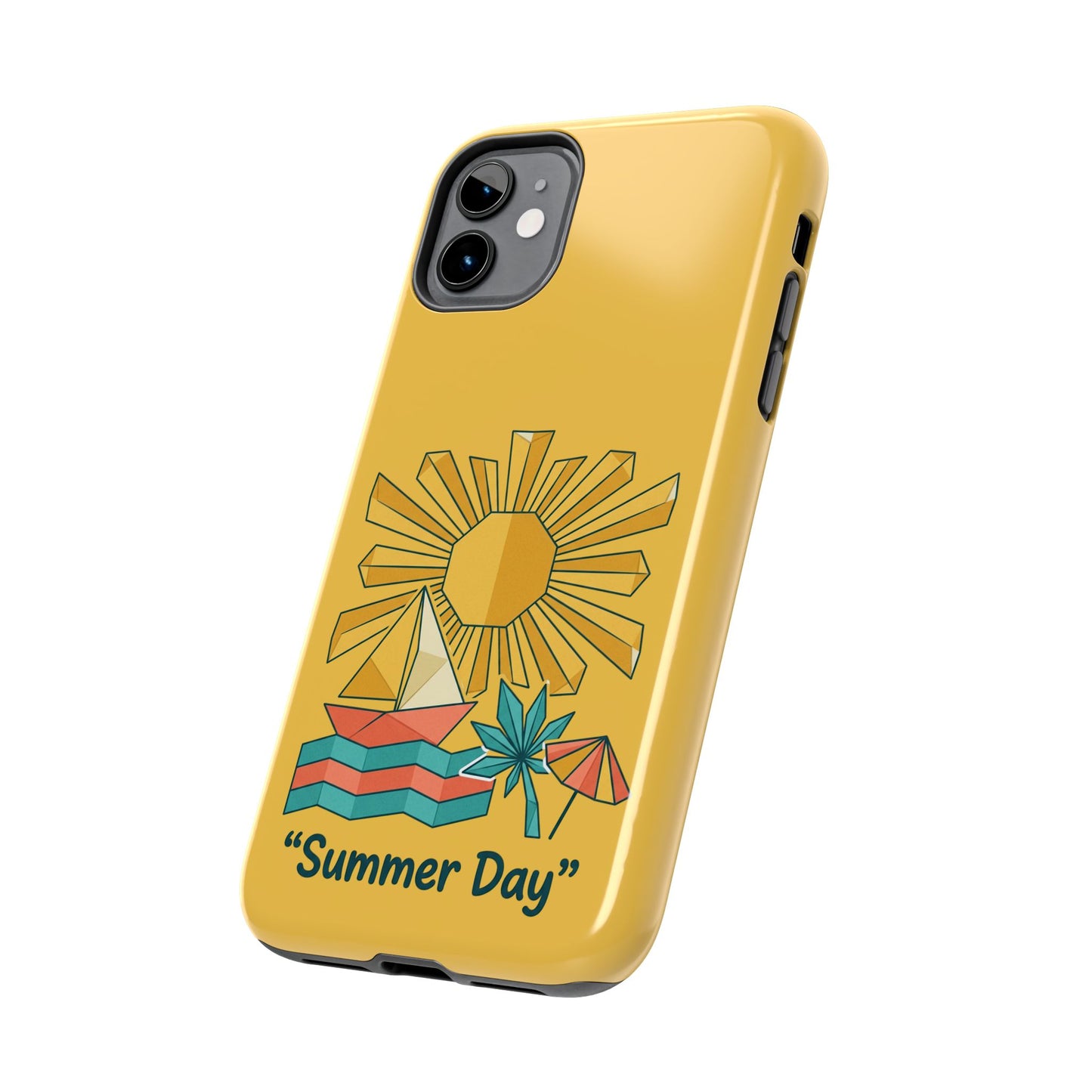 Summer Day Origami iPhone Case — Tough Protective Cover