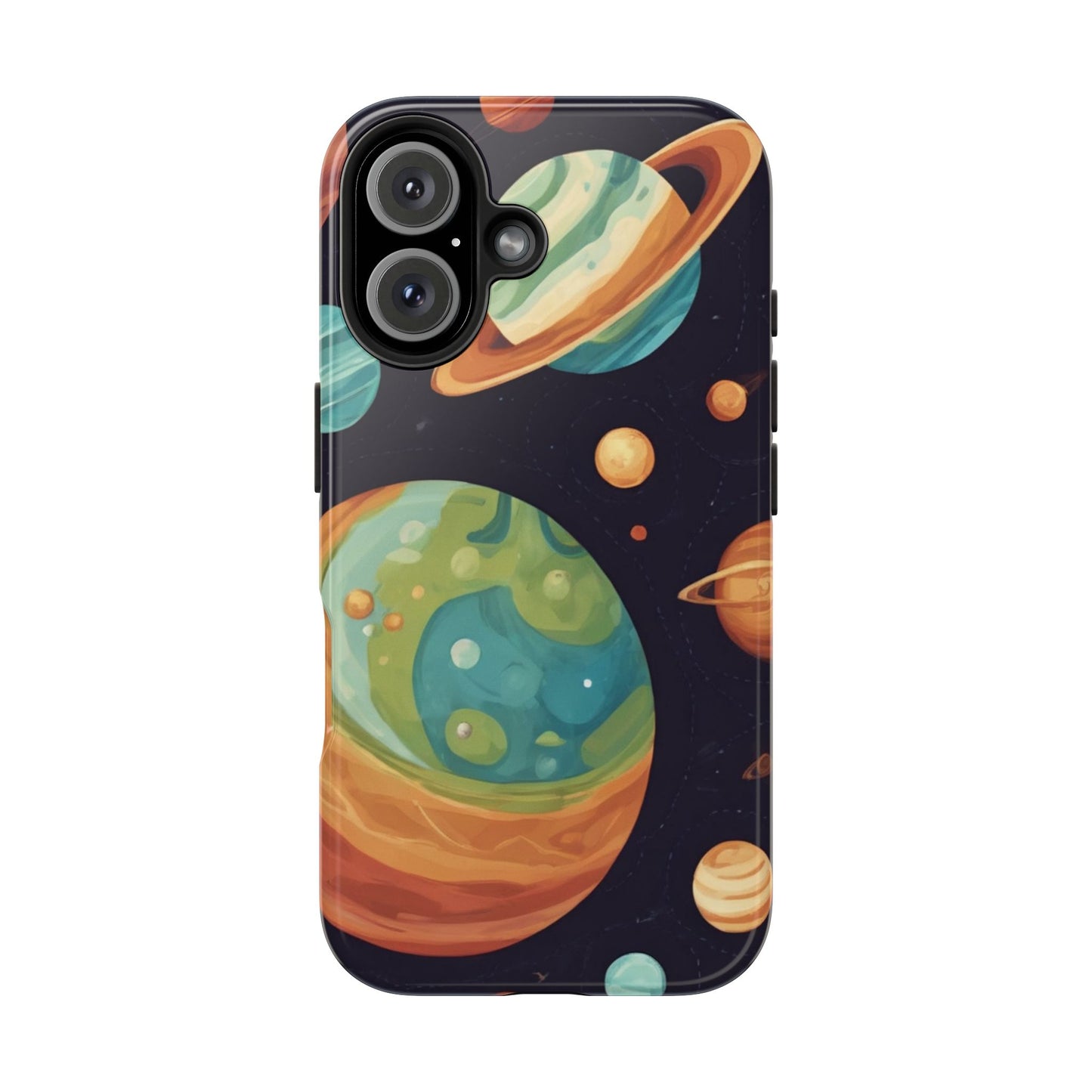 Cosmic Planet Phone Case - Durable Tough Protector for Space Lovers - for iPhone