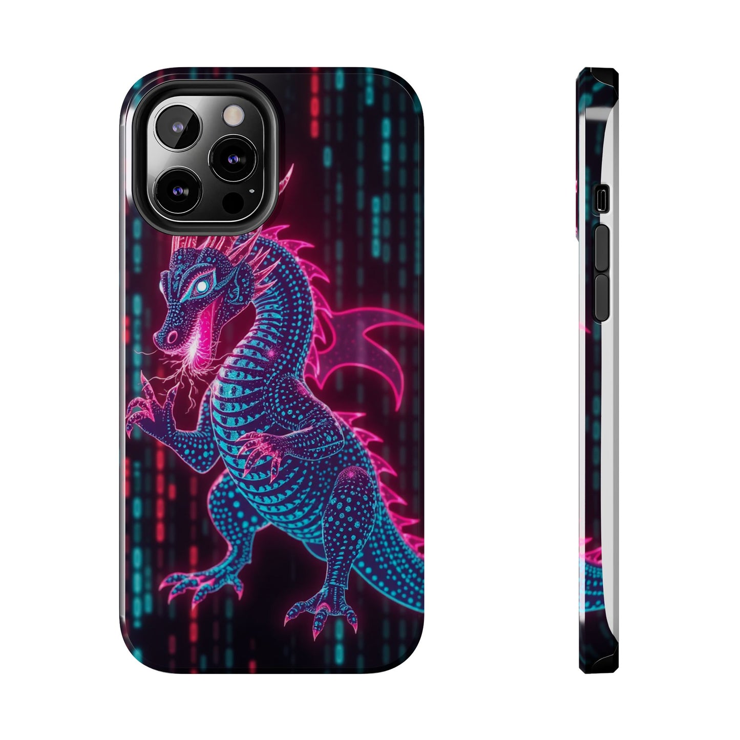 Electrifying Dragon Phone Case - Tough, Stylish Protection for Fantasy Lovers