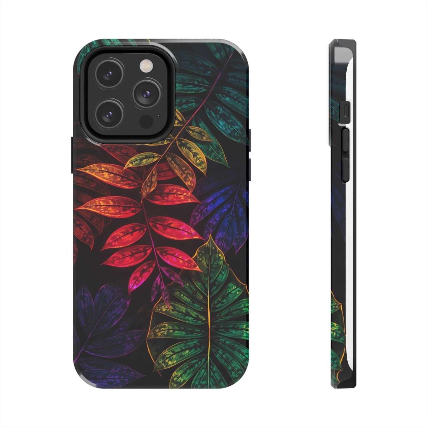 Vibrant Tropical Leaf Tough Phone Case