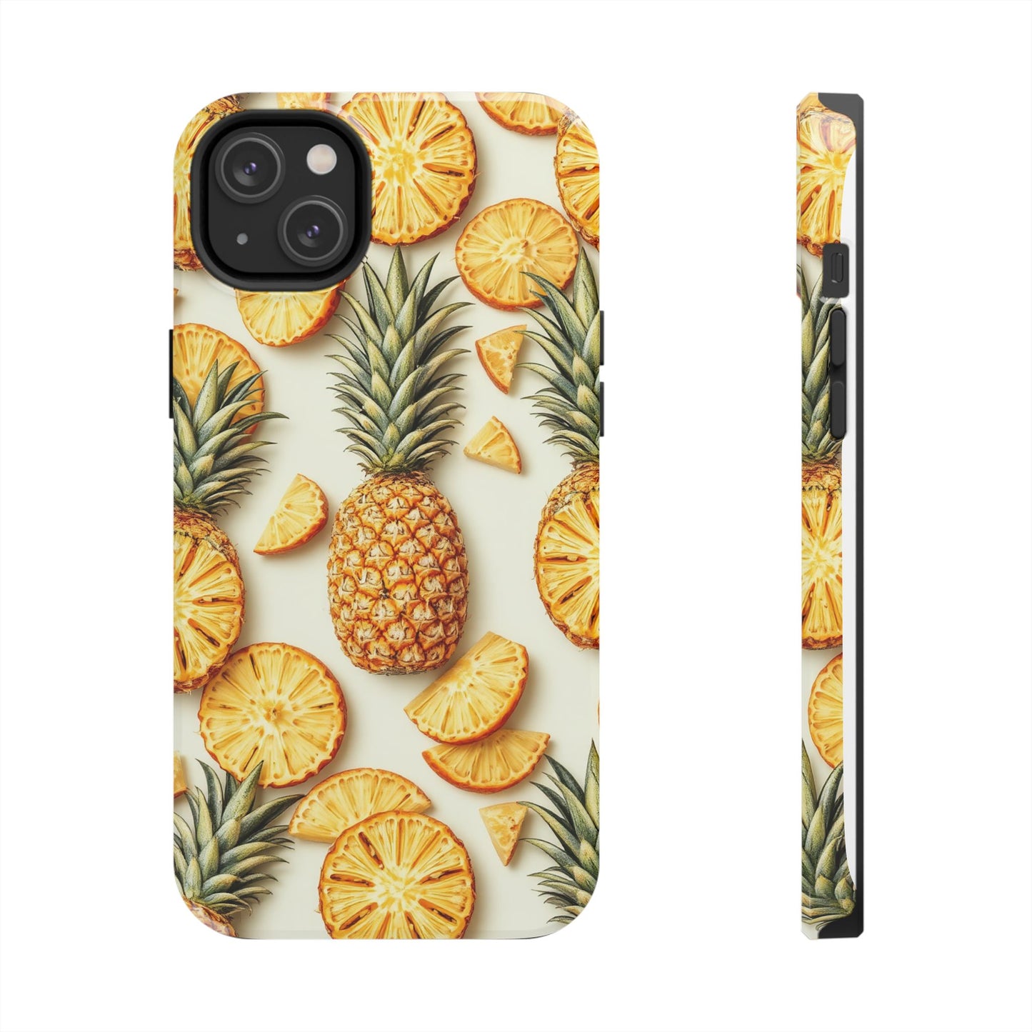 Tropical Pineapple Phone Case - Tough Phone Protector for Summer Vibes