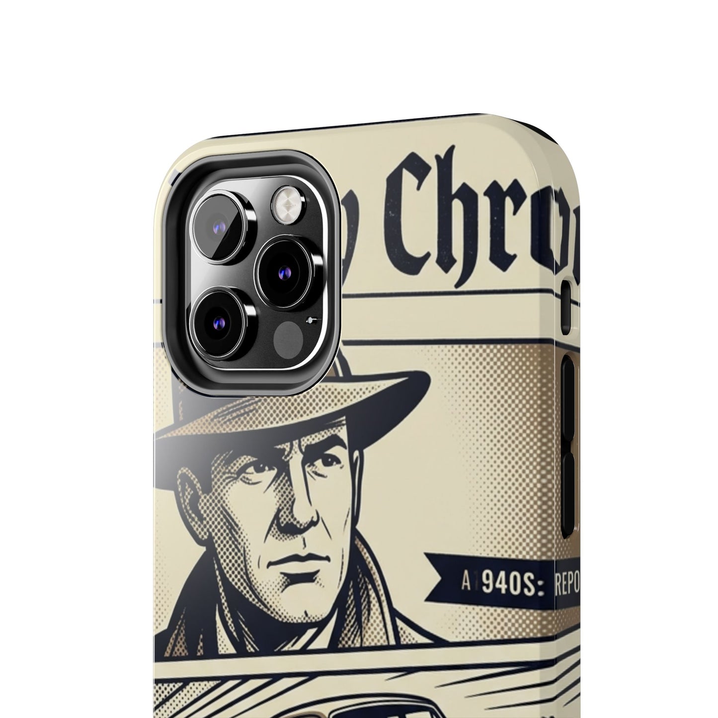 Old Newspaper Tough Phone Case