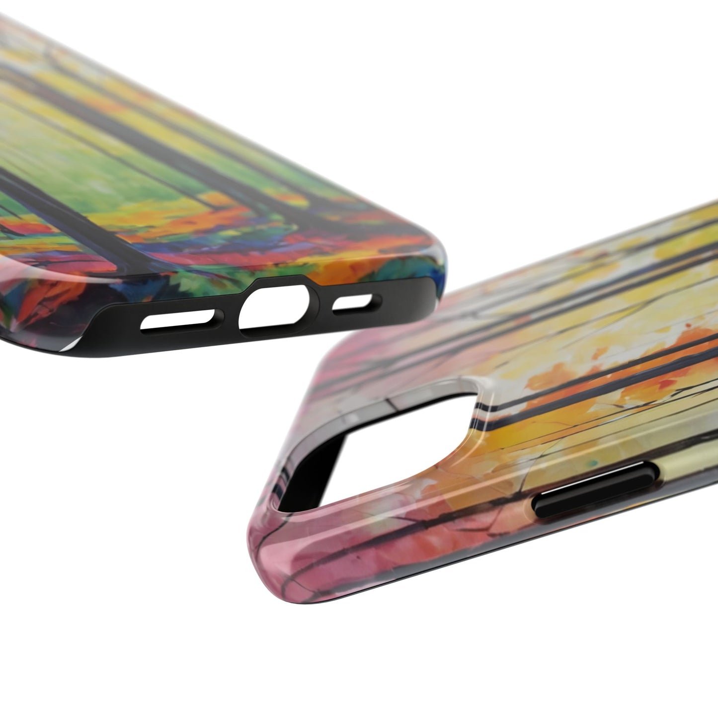Nature-Inspired Tough Phone Case for Outdoor&Artists Enthusiasts - for iPhone